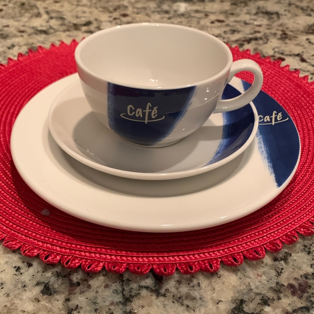 Vintage Royal Doulton Metro Cafe 3 Piece Set